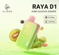 ELF BAR RAYA D1 – Kiwi Guava Grape - Vape Shop Goa