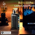 Elf Bar Raya D3 Pro 30K – Lychee Juicy Peach - Vape Shop Goa