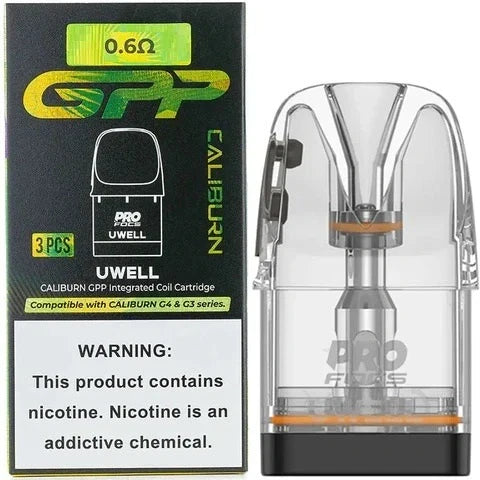 Uwell Caliburn GPP Replacement Pod (0.6Ω) - Vape Shop Goa