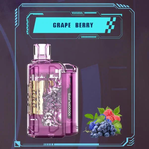 IGET FLARE B10000 – Grape Berry - Vape Shop Goa