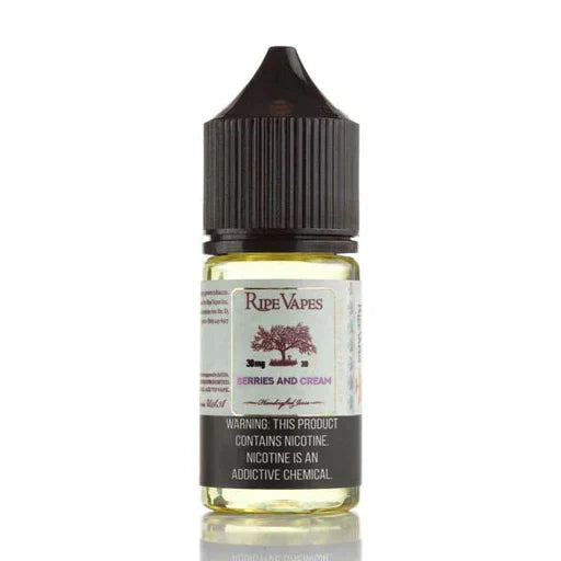 Berries & Cream - Ripe Vapes | 30ML Vape Juice | 50MG | Vape Store