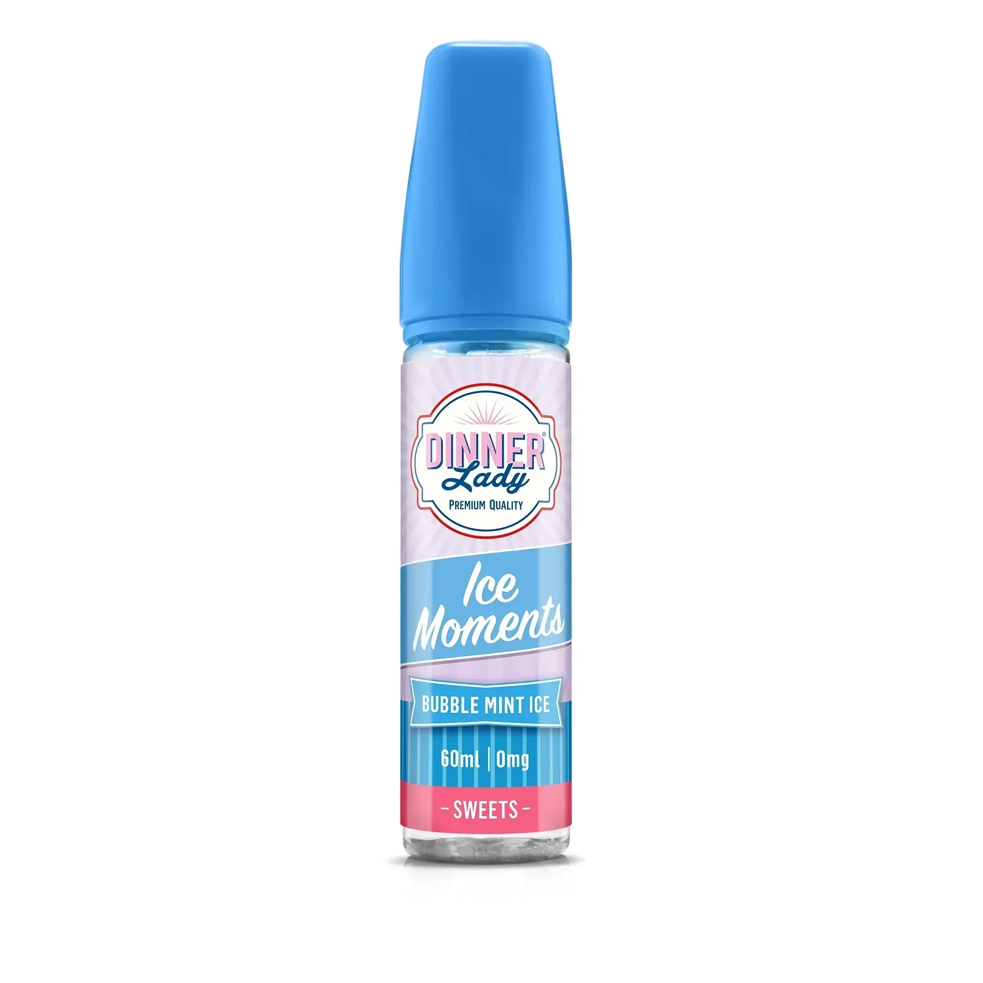 Bubble Mint - Dinner Lady Ice Moments | 60ML Vape Juice | 3MG, 6MG | Vape Store