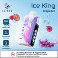 Elf Bar Ice King – Grape Ice – 30K - Vape Shop Goa