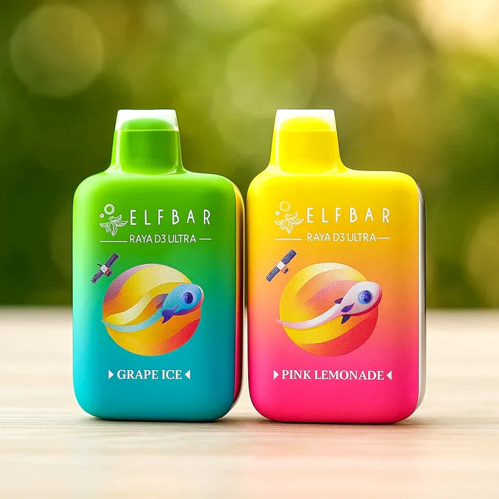 ELF BAR RAYA D3 PRO 30K PUFFS DISPOSABLE VAPE 10% More E-Liquid