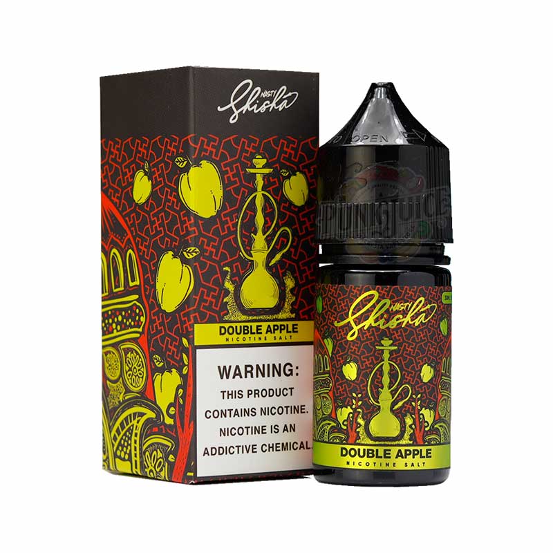 Double Apple - Nasty Shisha Salt | 30ML Vape Juice | 35MG, 50MG | Vape Store