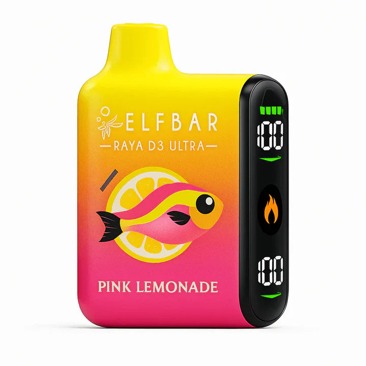 ELF BAR RAYA D3 PRO 30K PUFFS DISPOSABLE VAPE 10% More E-Liquid