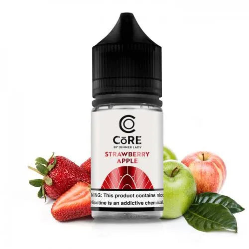 Strawberry Apple - Core Salt by Dinner Lady | 30ML Vape Juice | 20MG, 30MG, 50MG | Vape Store