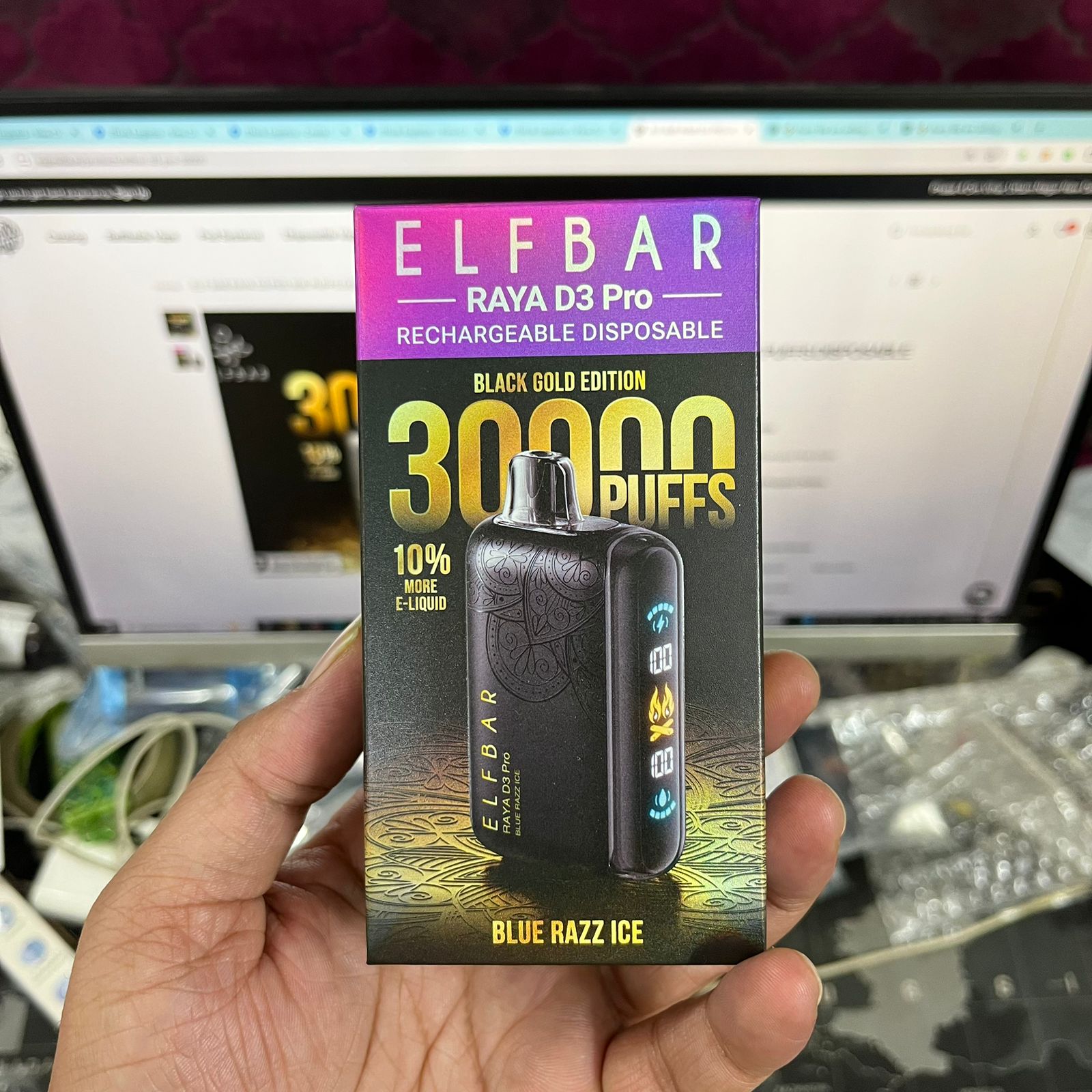 Elf Bar Ice King 30000 Puffs Blue Razz Lemonade