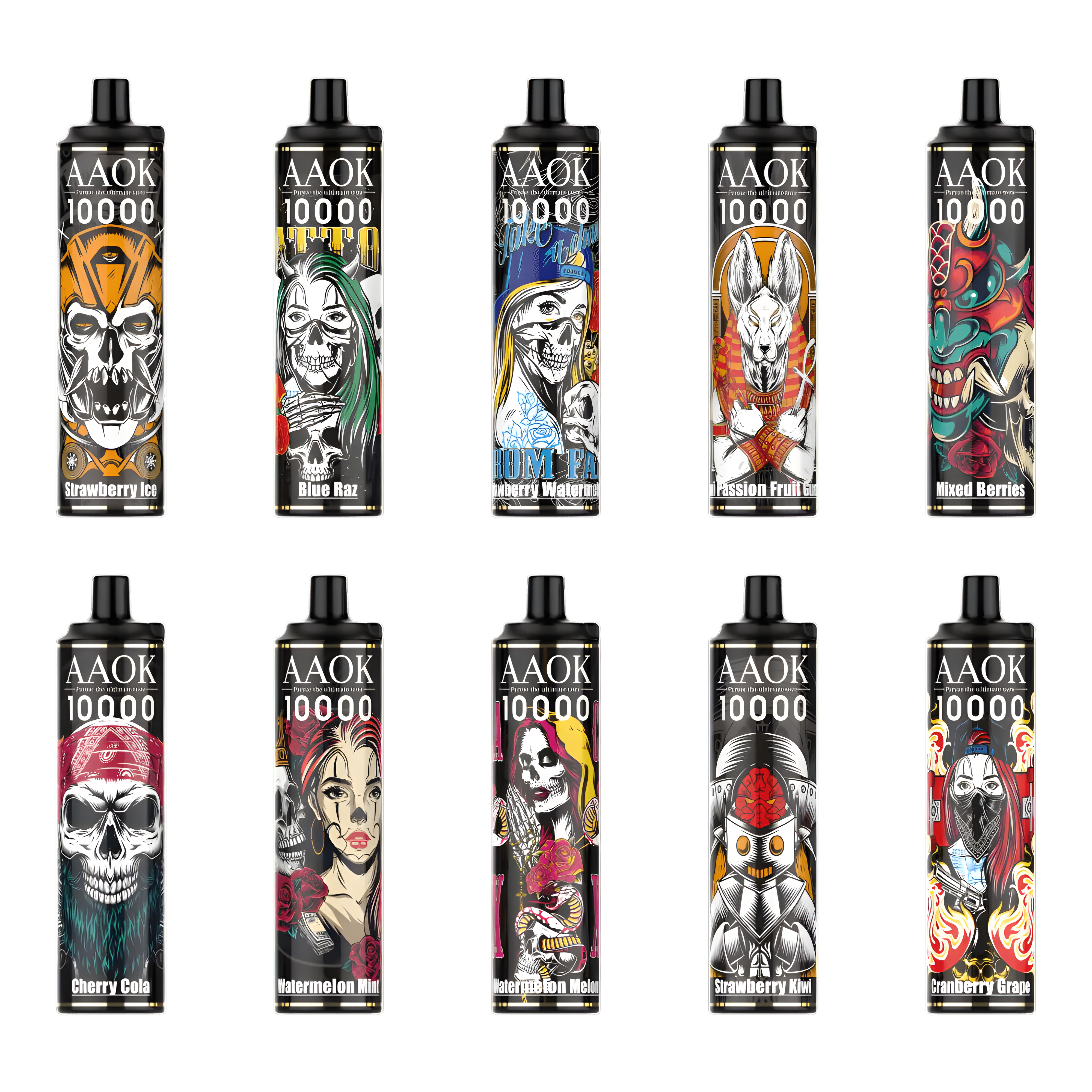 AAOK 11000 Puffs Rechargeable Disposable India | Vape Store