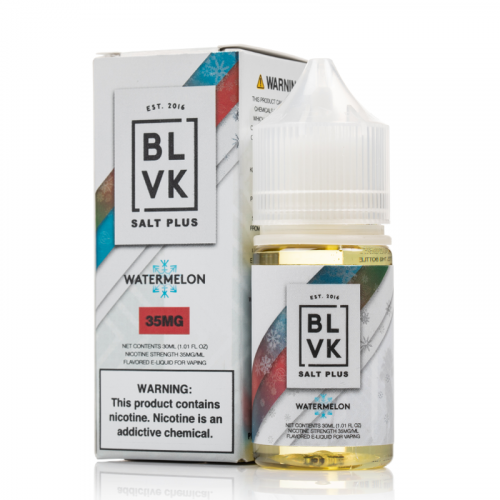 Ice Watermelon - BLVK Salt | 30ML Vape Juice | 35MG | Vape Store