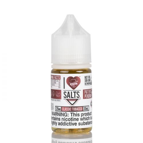 Classic Tobacco - I Love Salts | 30Ml vape Juice | 25MG, 50MG | Vape Store