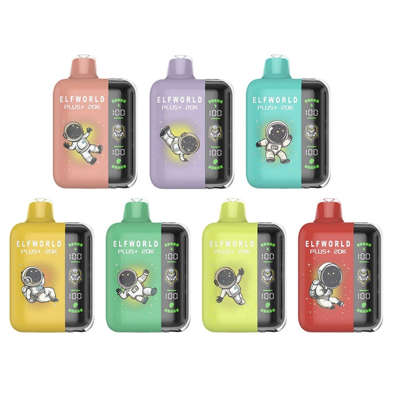 ELFWORLD Plus 20K Disposable Vape 22ml India | Vape Store