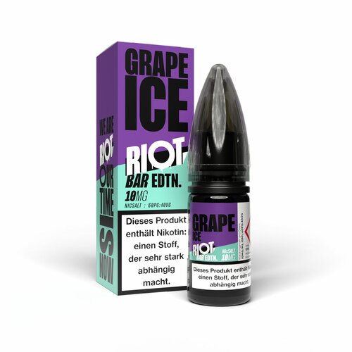 grape ice vape flavor Grape Ice - Riot | 30ML Vape Juice | 20MG, 48MG