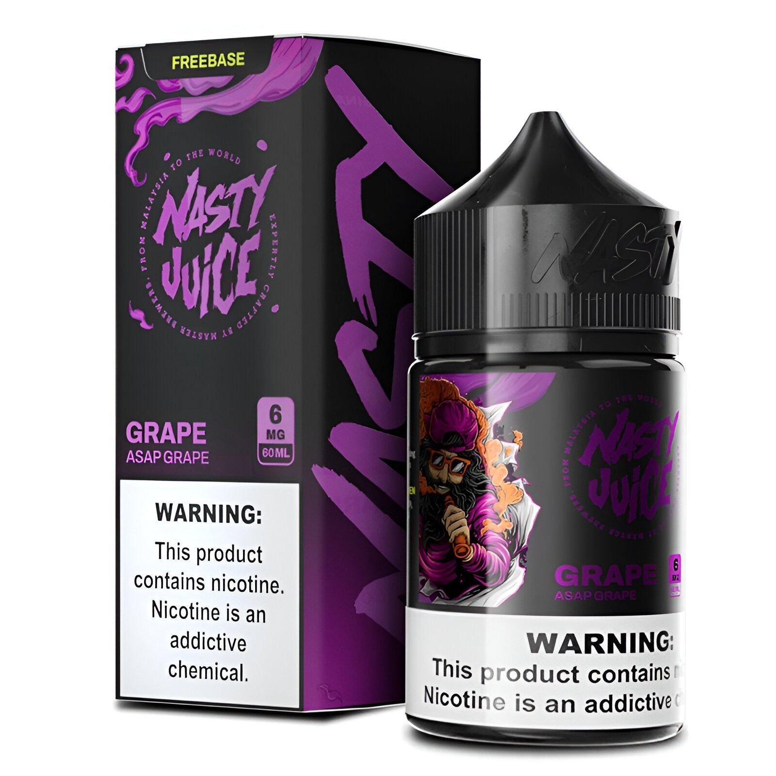 ASAP Grape Ice - Nasty Juice | 60ML Vape juice | 6MG | Vape Store